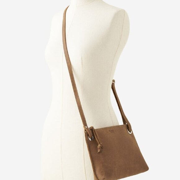 Roots Edie Leather Bag Tribe - Natural - Picture 2 of 8